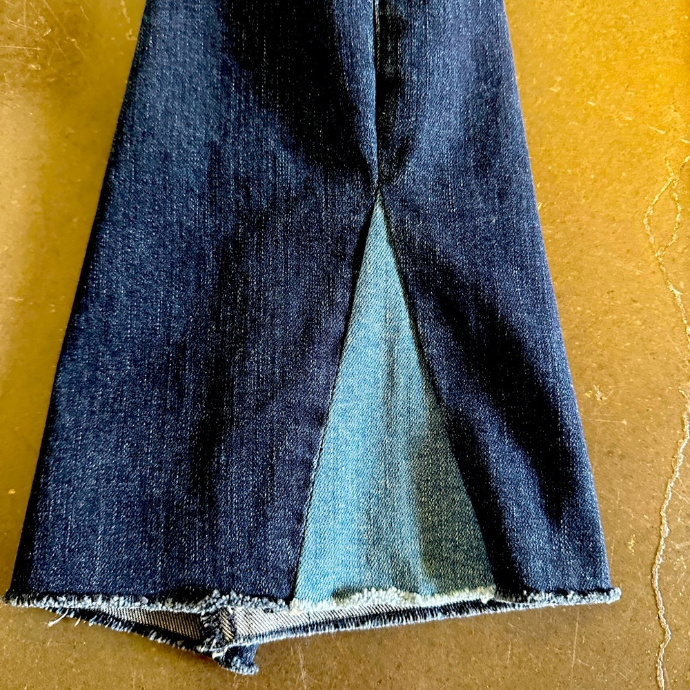Anine Bing Patch Pocket Straight Leg Jeans - Picture 13 of 15